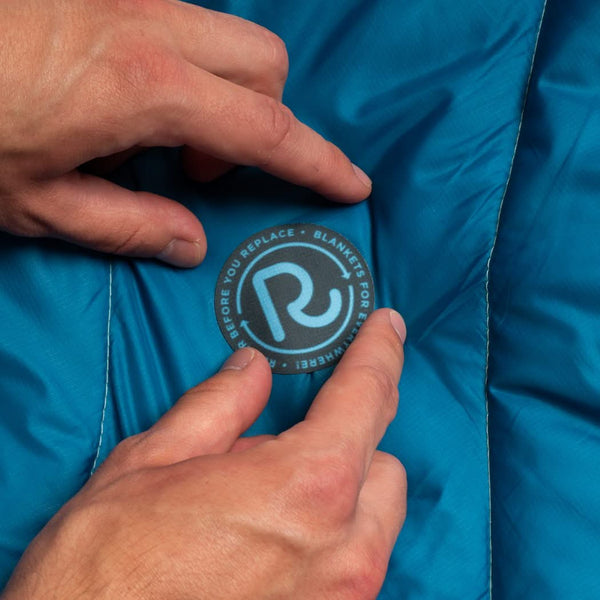 Noso NOSO Repair Patch - Rumpl Blue Logo Noso Repair Patch - Blue Circle Noso Patch