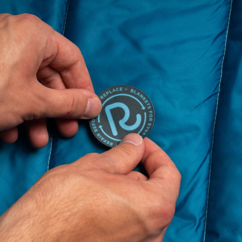 Noso NOSO Repair Patch - Rumpl Blue Logo Noso Repair Patch - Blue Circle Noso Patch