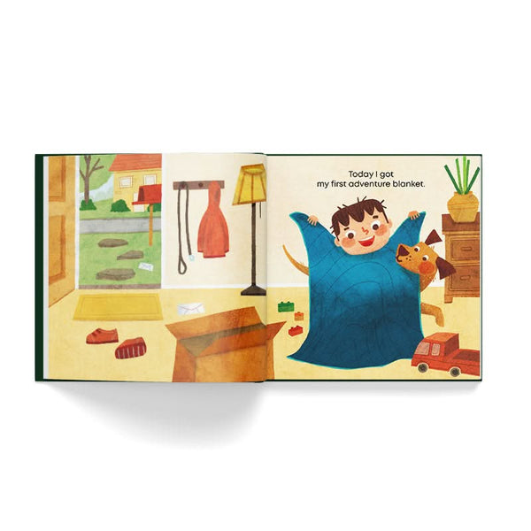 Rumpl My First Adventure Blanket My First Adventure Blanket a kid's book by Rumpl Book