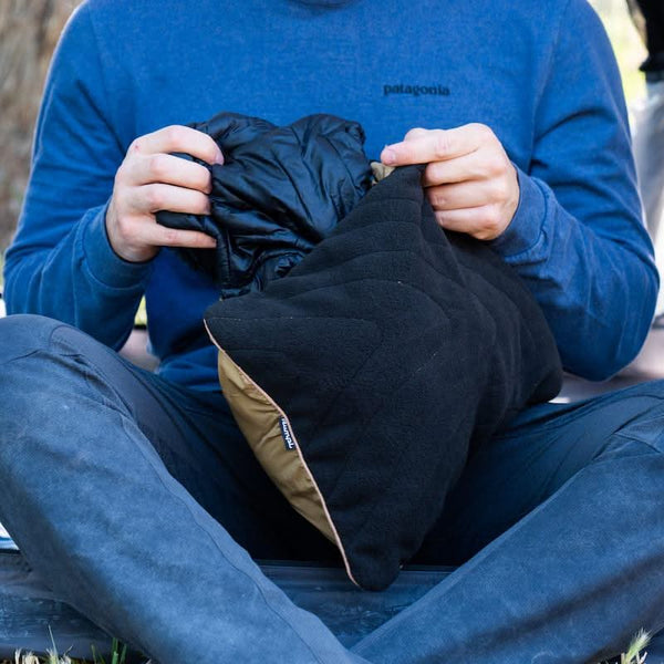 Rumpl The Stuffable Pillowcase - Black Stuffable Pillow